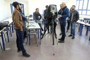 Hichem Driss - artiste - workshop - médiation - la boîte