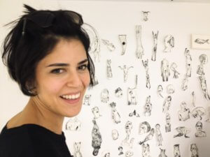 Hela Lamine - exposition - la boite - artiste